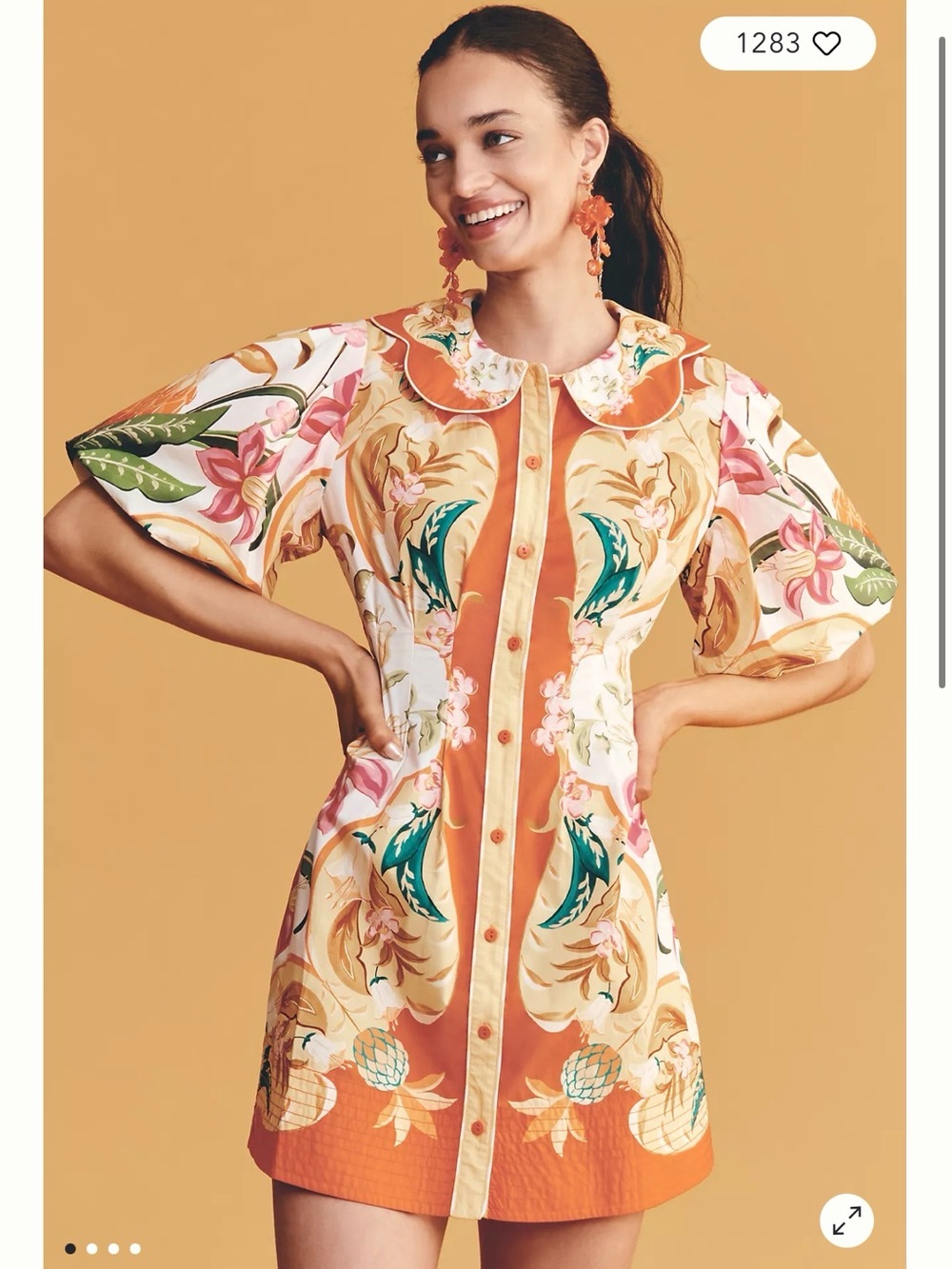 Farm rio talita floral dress